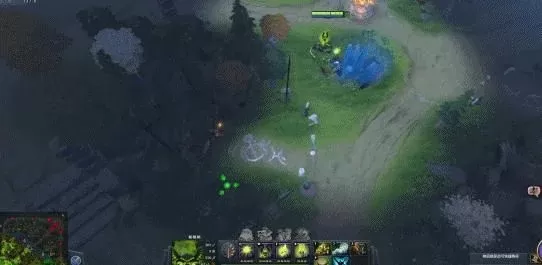 Dota2小鱼人眼位放置技巧：识别盲区、树木遮挡与攻击方向分析