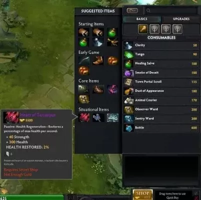 DOTA2物品购买撤销技巧：10秒内快速取消与重新编队