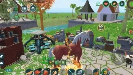 《创造与魔法》马车建造攻略：部落合作炼钢指南