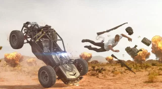 《绝地求生》飞车战术攻略：轿车吉普搭配M249，团队配合赢比赛