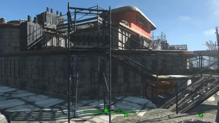 《辐射4》黑铁堡快速攻略：屋顶入口及内部探险技巧