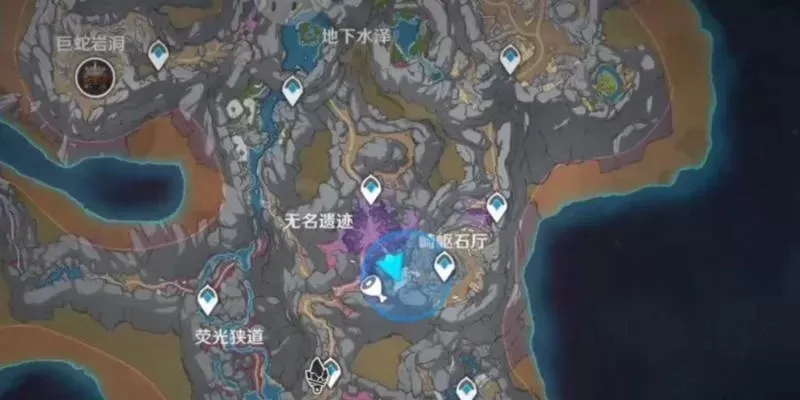 原神流明石原矿获取攻略：任务地图详解