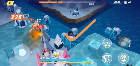 崩坏3冰川巨像通关攻略：对话解锁通道，破坏冰块，战斗技巧解析