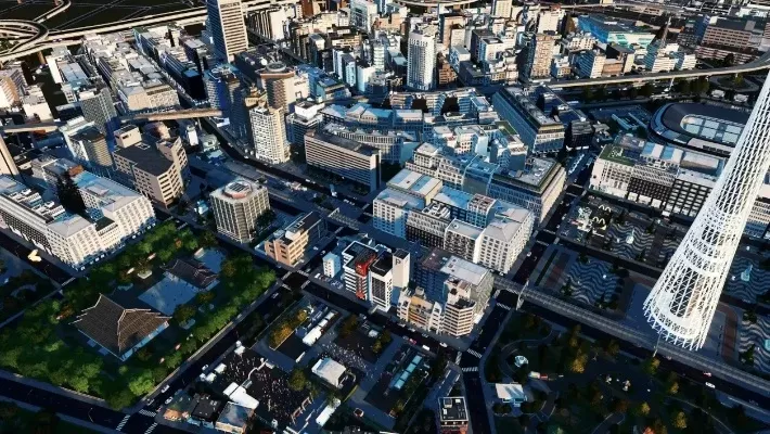 城市天际线视角转换技巧指南