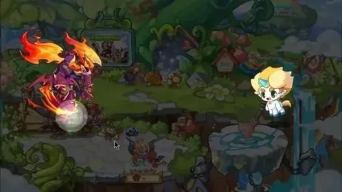 洛克王国捕捉火刺眼蜥蜴攻略：轻风山寻守护宠物