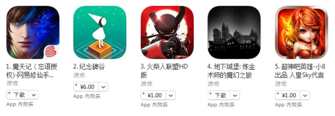 苹果端高品质手游排行榜-苹果用户手游优选指南
