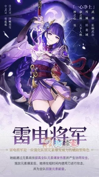 没开稻妻雷电将军怎么突破-原神无雷将突破策略