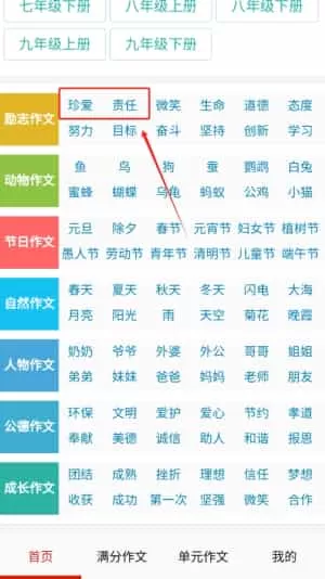 语文作文满分大全