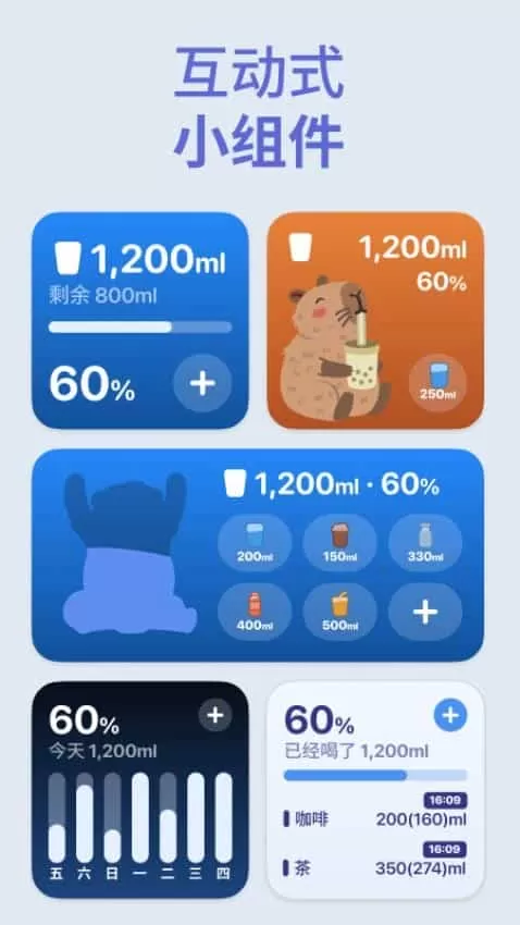 喝水时间健康提醒
