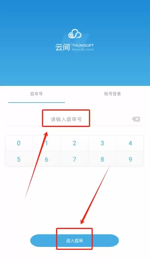 云间庭审